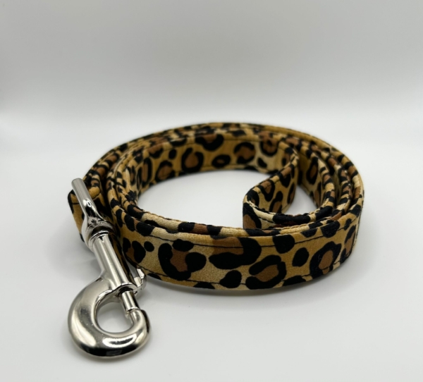 Leopard Print Dog Lead